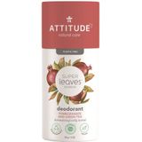 Attitude - Super Leaves  deodorant - Vine Leaves and Pomegranate - 85 gram