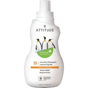 Attitude Wasmiddel Citrus Zest 35 Wasbeurten 1 liter