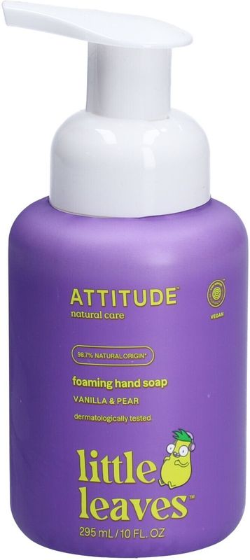 Attitude - Little Leaves - Schuimende Handzeep - Vanille en Peer