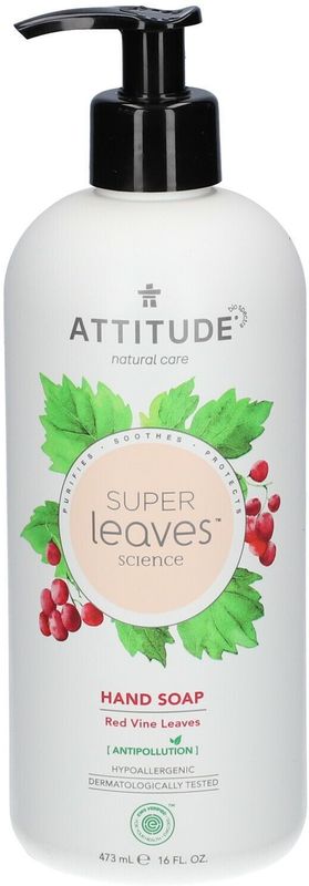 Attitude Natuurlijke Handzeep - Red Vine Leaves