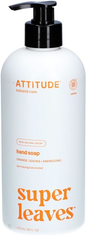 Attitude Super leaves handzeep sinasblad 473 ML