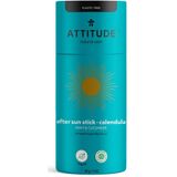 Attitude Sun care aftersun gel munt&komkommer plasticvrij  85 Gram