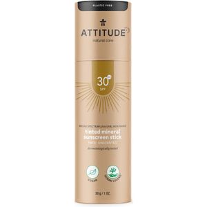 Attitude - Tinted Face Stick Mineral Sunscreen SPF30 - 30gr.