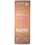 Attitude - Sunly - Gezichtszonnebrandstick - Getint - SPF30