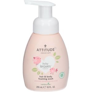 Attitude - Baby Leaves 2 in 1 Parfum vrije Foaming Wash - 295ml