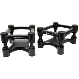 IsoAcoustics Iso-Stand Series Speaker Iso-Stands met Hoogte & Tilt Aanpassing: Iso-130 (13 x 15,2 cm) Pair