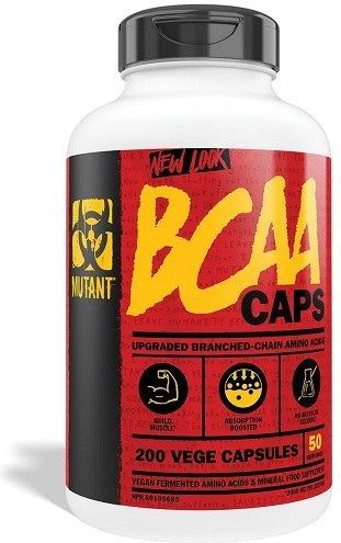 Mutant - BCAA Caps - 400 Capsules - 2000mg Vrije Vorm BCAA's - 2:1:1 Verhouding