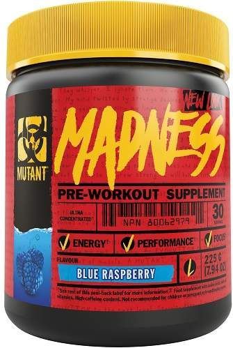 Mutant Madness 30servings Blue Raspberry