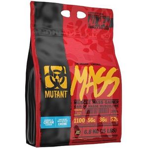 Mutant Mass - Muscle Mass Gainer - Weight Gainer / Mass Gainer - Cookies & Cream - 6800 gram (24 Shakes)