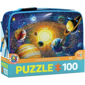 Solar System - Lunch Box Puzzel (100 stukjes)