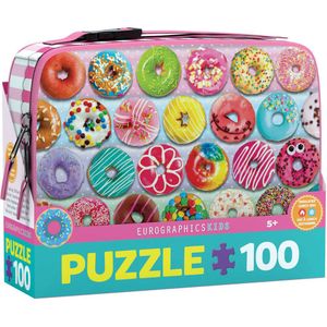 Delightful Donuts - Lunch Box Puzzel (100 stukjes)