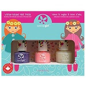 Pretty Me - Suncoat Girl - Nagellak Set - Twinkled Purple - Rock Star - Clear Gloss