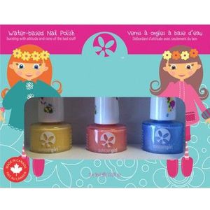 Suncoat Girl - Nagellak Set - Egg-spiration - Non Toxic - 3 Kleuren - Waterbasis