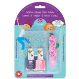 S - Nagellakset - Paars en Roze - 2 x 9 ml - Inclusief Nagelvijl en Stickers