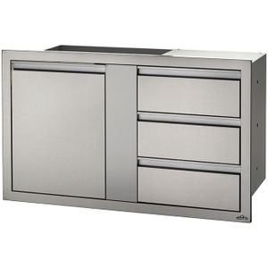 Napoleon | Inbouw Module | Deur + ladeset 3 Combi Breed | 106x60cm