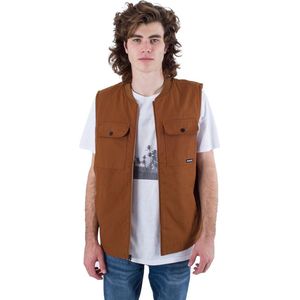 Hurley Chip Worker Vest Bruin Man