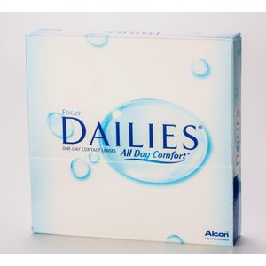Focus Dailies All Day Comfort (90 lenzen) - daglenzen, sferische en asferische sport, Nelfilcon A