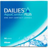 +6.00 - DAILIES® AquaComfort PLUS® - 90 pack - Daglenzen - BC 8.70 - Contactlenzen