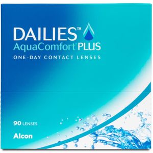 +3.00 - DAILIES® AquaComfort PLUS® - 90 pack - Daglenzen - BC 8.70 - Contactlenzen