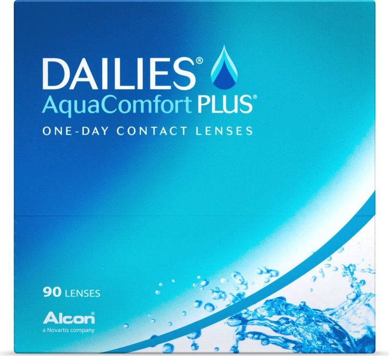 -3.75 - DAILIES® AquaComfort PLUS® - 90 pack - Daglenzen - BC 8.70 - Contactlenzen