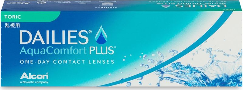 Dailies AquaComfort Plus Toric - Daglenzen - Nelfilcon A - 30 Stuks