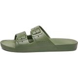 Freedom Moses - Basic - Slipper - Groen - Vegan, Waterbestendig, Anti-slip