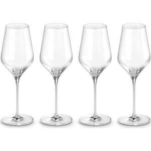Le Creuset Witte Wijnglazen 4st. Kristalglas