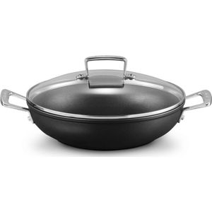 Le Creuset - TNS 51107260010502 - Ondiepe Braadslede - Aluminium - Glazen Deksel