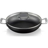 Le Creuset Bratpfanne - mit Deckel - Les Forgées TNS - ø 28 cm / 3.2 Liter - Standard-Antihaftbeschichtung