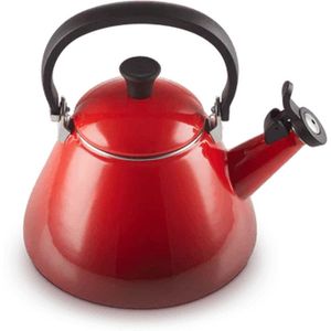 Le Creuset Fluitketel Kone Kersenrood liter