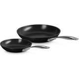Le Creuset Koekenpannen Essential Non-Stick Ceramic Set van 2 - 20cm/26cm