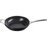 Le Creuset - Essential Non-Stick Ceramic - Pannenset - Koekenpan Ø 24 cm en Sauteuse Ø 28 cm - Keramische Antiaanbaklaag