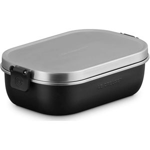 Lunchbox Le Creuset On The Go Mat Zwart  0,9L