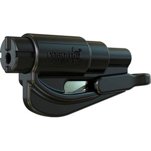 ResQme® Noodhamer - Sleutelhanger - Origineel - Reddingshamer - Auto Hamer - Zwart