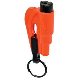 ResQme® Noodhamer - Sleutelhanger - Origineel - Reddingshamer - Auto Hamer - Fluorgeel