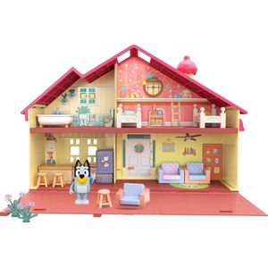 BLUEY - Speelhuis met 4 kamers en accessoires - Speelset