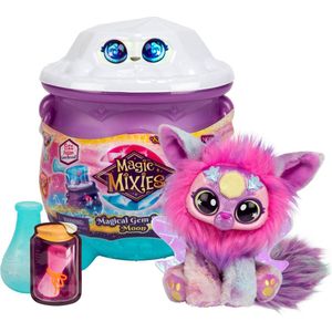 Magic Mixies Magical Gem Surprise Magische Toverketel Maan - Maak je Mixie Plushie