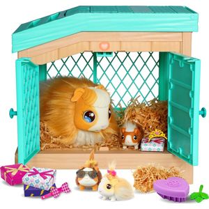 Little Live Pets - Mama Surprise Cavia- Interactieve knuffel krijgt 3 baby's