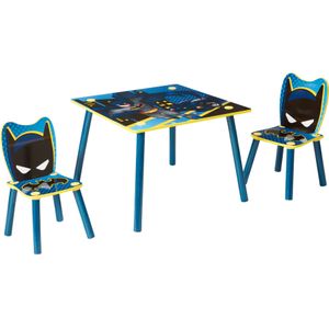 BATMAN Kindertafel en 2 stoelen set