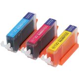 PrintAbout - Inktcartridge CLI-526C/M/Y - 3-Kleuren Multipack - Geschikt voor Canon