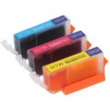 PrintAbout - Inktcartridge CLI-526C/M/Y - 3-Kleuren Multipack - Geschikt voor Canon