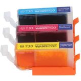 PrintAbout - Inktcartridge CLI-526C/M/Y - 3-Kleuren Multipack - Geschikt voor Canon