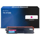 PrintAbout - Toner TN-910M - Magenta - Extra Hoge Capaciteit