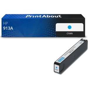 Druckerpatrone kompatibel mit HP 913A (F6T77AE) - Cyan