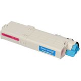 PrintAbout huismerk Toner 46490606 Magenta Geschikt voor OKI