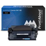 PrintAbout huismerk Toner 041 BK  Zwart Geschikt voor Canon