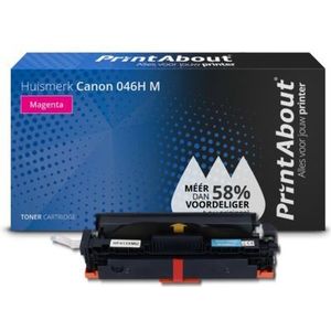 PrintAbout huismerk Toner 046H M Magenta Hoge capaciteit Geschikt voor Canon