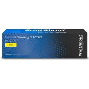 PrintAbout huismerk Toner CLT-Y503L (SU491A) Geel Geschikt voor Samsung