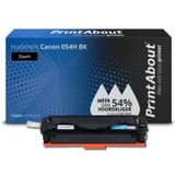 PrintAbout huismerk Toner 054H BK Zwart Hoge capaciteit Geschikt voor Canon