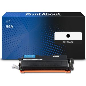 PrintAbout - 94A - Toner - Zwart - Geschikt voor HP